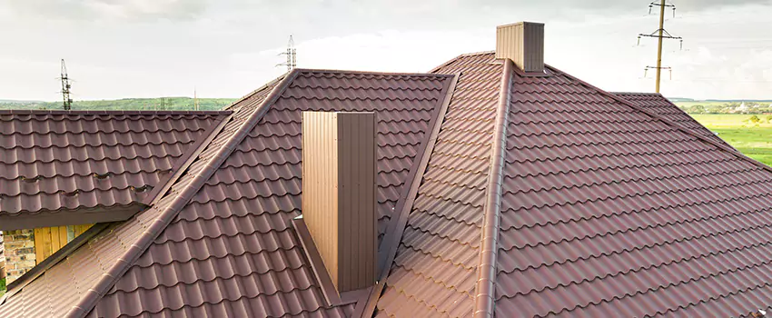 Residential Chimney Flashing Restoration in Berkley, MI