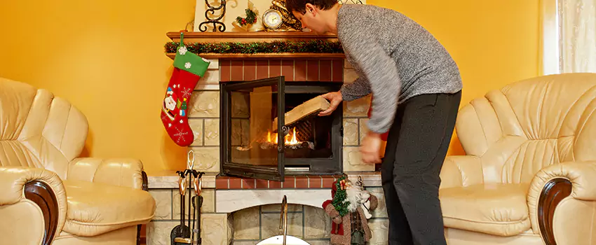Gas to Wood-Burning Fireplace Conversion Services in Berkley, Michigan