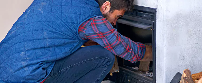 Gas Fireplace Inspection in Berkley, Michigan