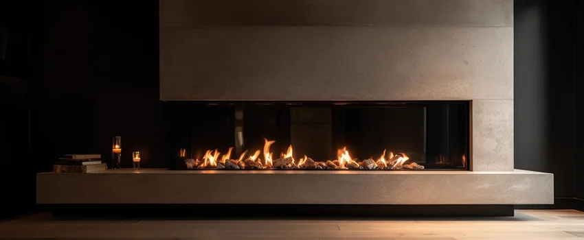 Gas Fireplace Ember Bed Design Services in Berkley, Michigan