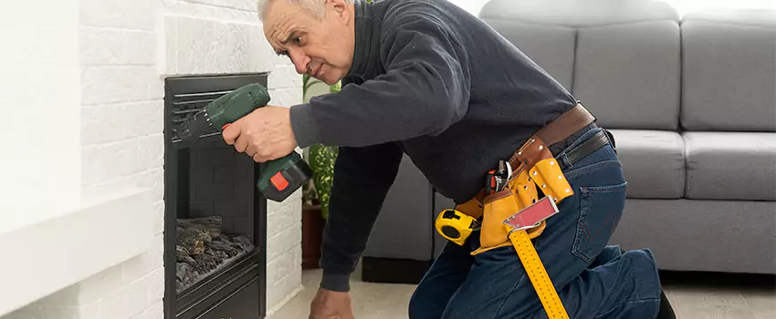 New Indoor Fireplace Installation in Berkley, Michigan