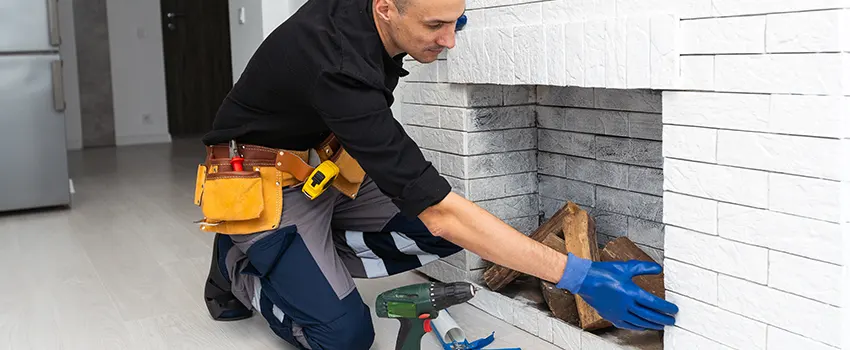 Fireplace Damaged Damper Frame Repair Services in Berkley, Michigan