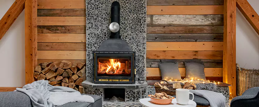 Thelin Hearth Products Direct Vent Gas Stove Fireplace Inspection in Berkley, Michigan