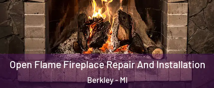  Open Flame Fireplace Repair And Installation Berkley - MI